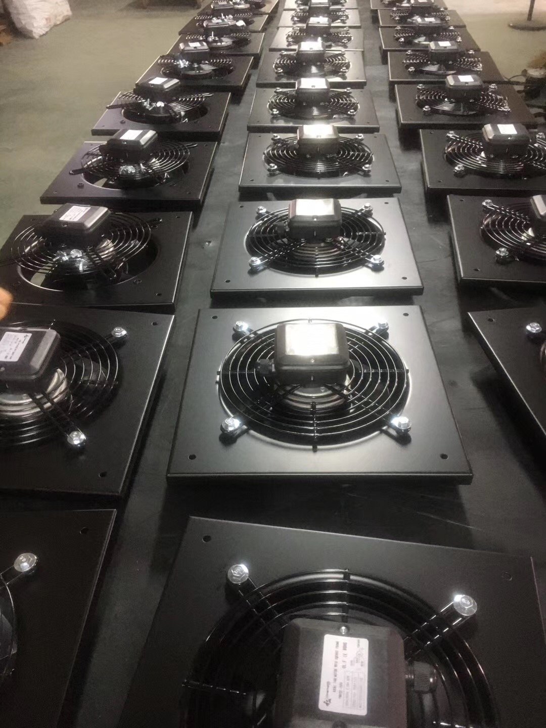 400mm 220v Square-plate Manufacturer Hot Industrial Fan Kitchen Exhaust Fan High Temperature Fan