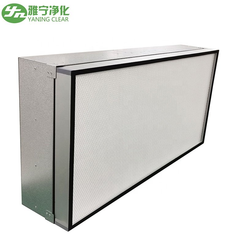 YANING Laminar Air Flow Hood FFU Controller 2x4 4x2 Ceiling HEPA Fan Filter Unit With ULPA H14 HEPA and Pre Filter
