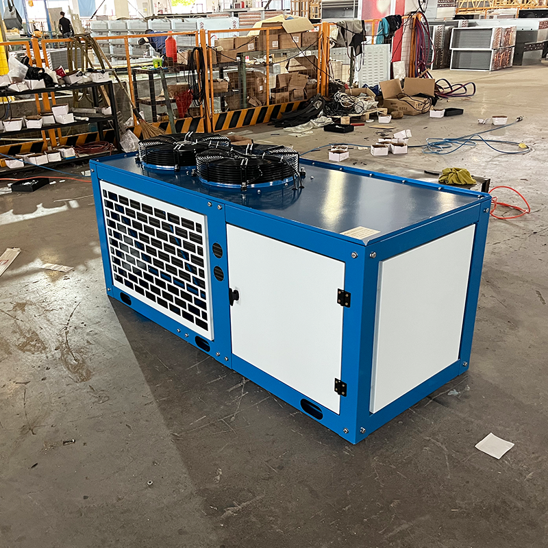 New Look Box Type Side Discharge Condensing Unit Refrigeration Unit Cold Room Freezer