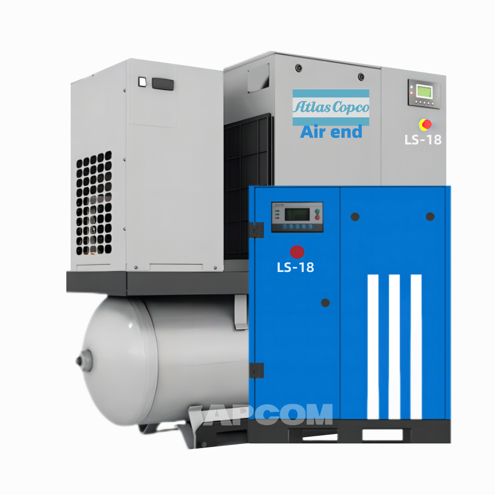 12.5bar Atlas Copco Head 4KW 5.5KW 18KW 15KW 12.5 bar air Compressor