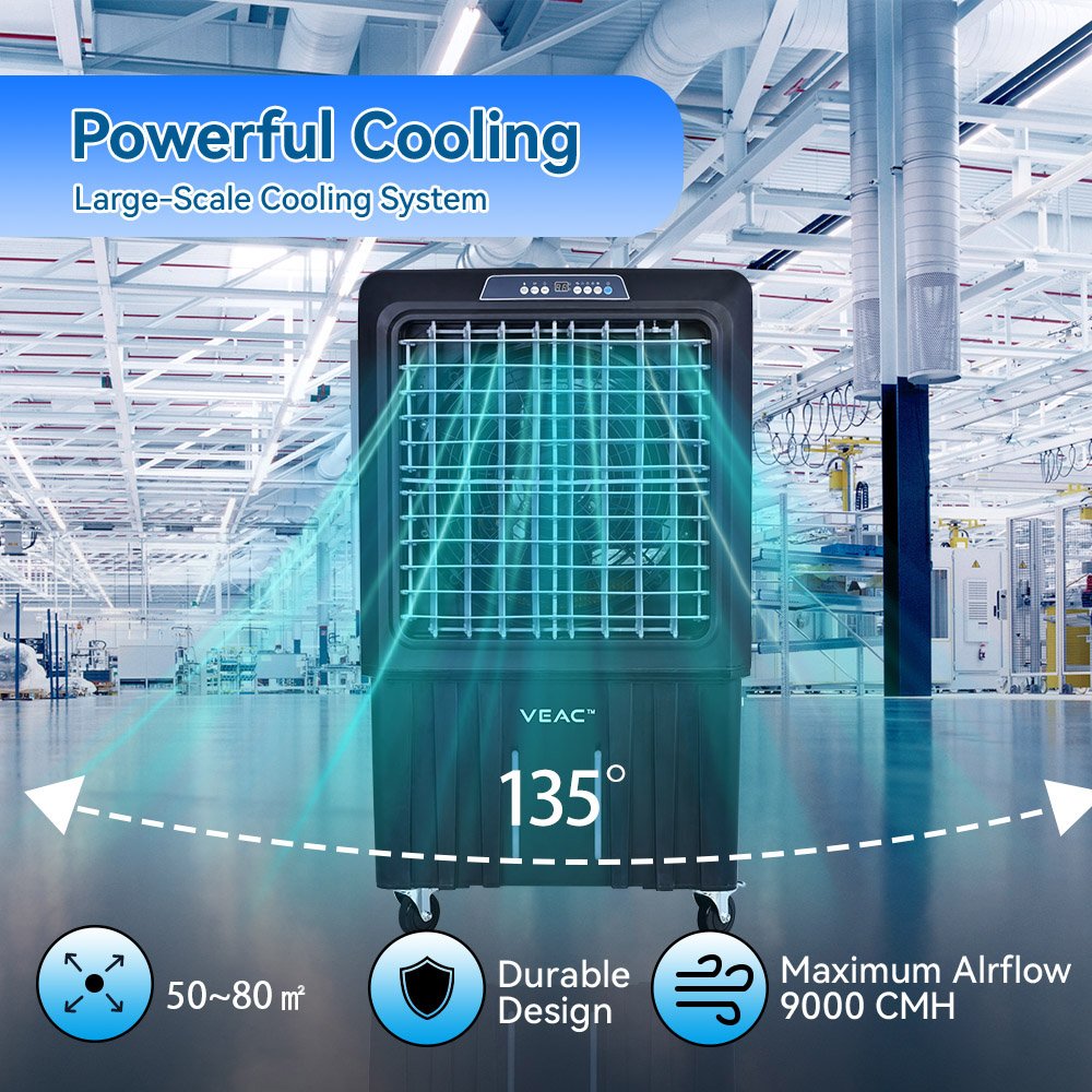 Modern Personal air Cooler 3 in 1 air Conditioner Water Warehouse Cooling Pad Condensed Room air Cooler With Cooling Compressor