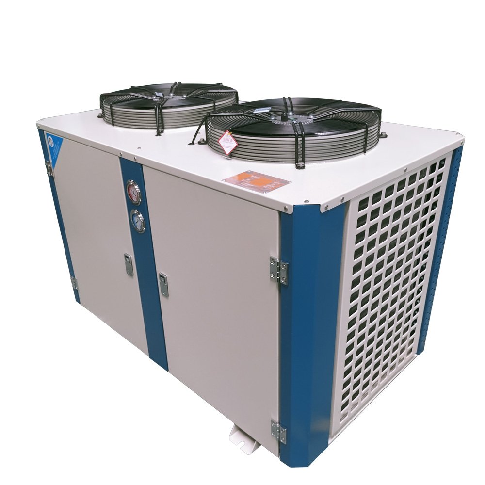 U-type Refrigeration air Cooled Condenser R404a Condensing Unit for Cold Room Storage Fnu Refrigeration Unit U-type