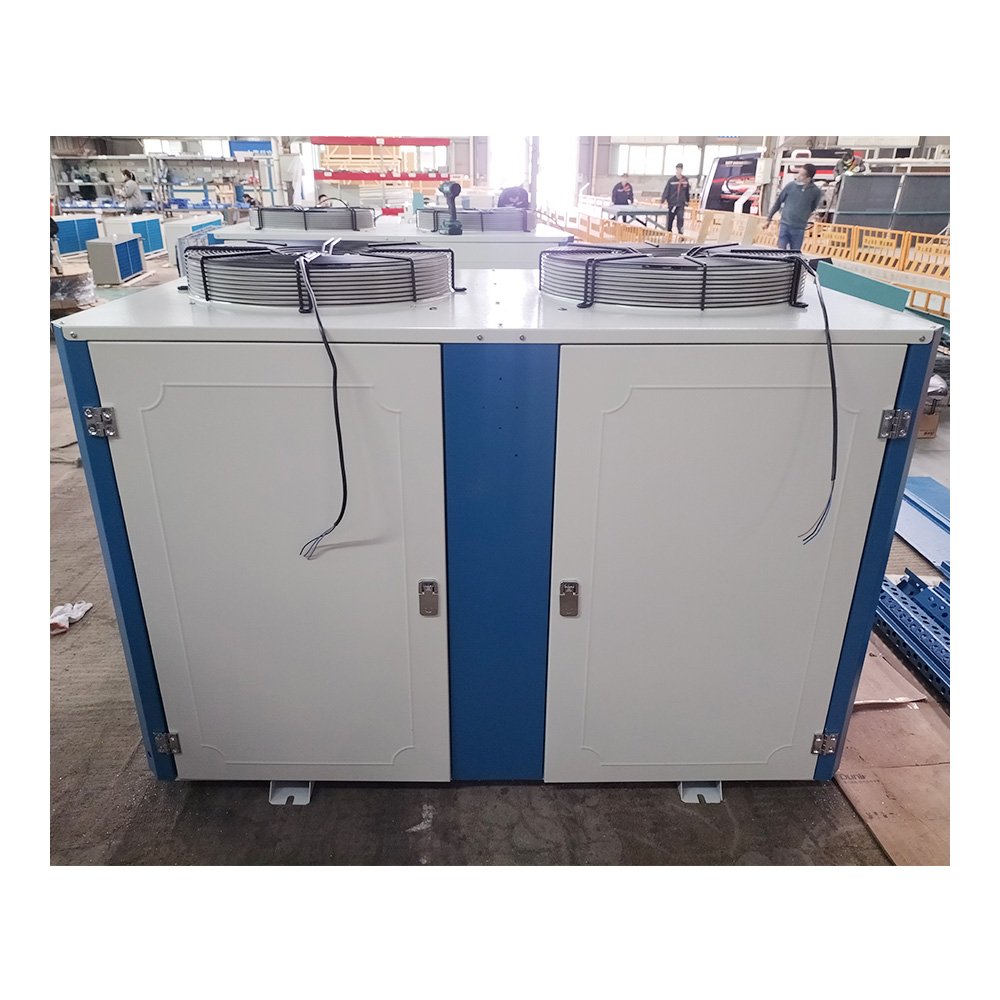 U-type Refrigeration air Cooled Condenser R404a Condensing Unit for Cold Room Storage Fnu Refrigeration Unit U-type