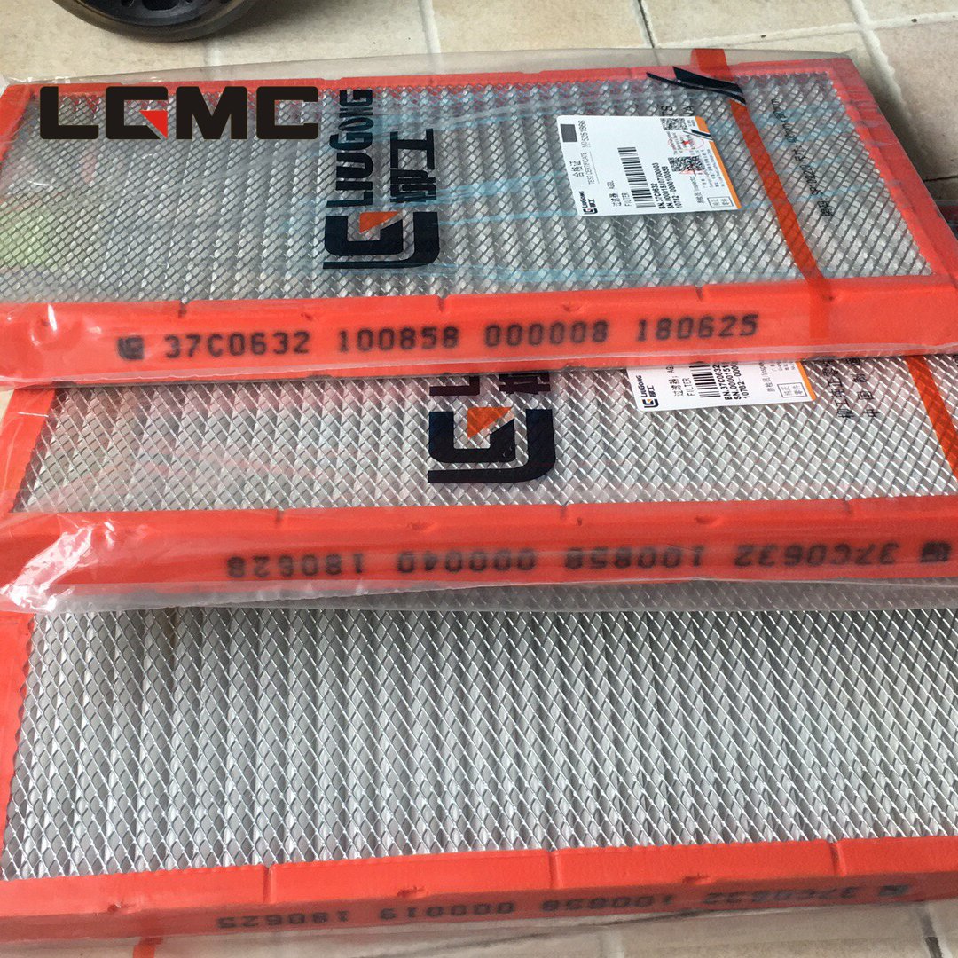 Excavator Hydraulic Parts 37C0632 Liugong Cabin Air Filter Flat Air Filter Car Air Filter