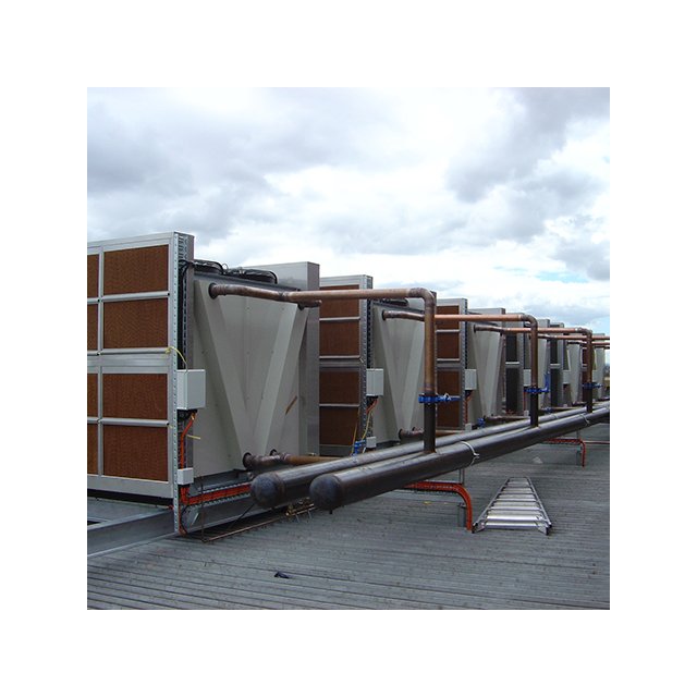 Professional Manufacture Mini Air-cooled in Korea Cooling System Refrigeration Gas Cooler Dry Cooler Air Cooled Condenser