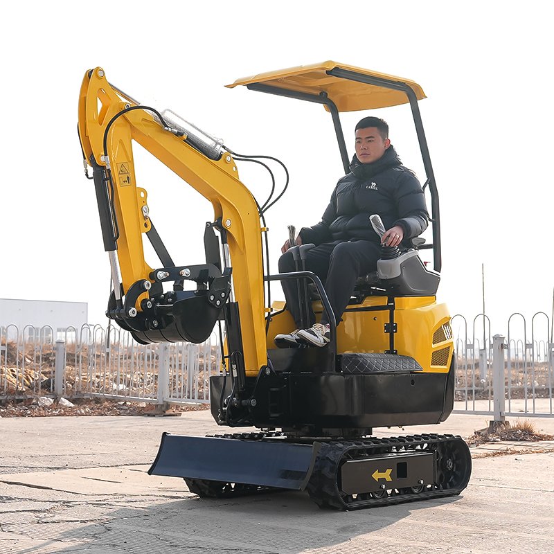 Factory Direct Sales Multifunction 0.8 Ton Mini Excavator 1 Ton Excavator