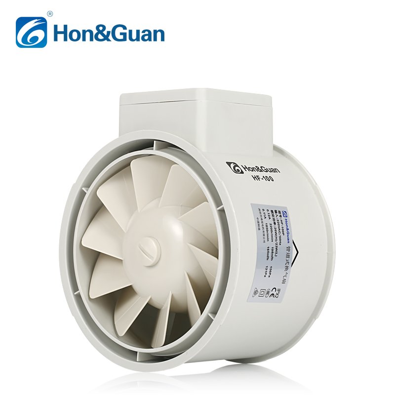 4" in Line Duct Fan Quite in Line Duct Booster Hydroponics Exhaust Blower Fan