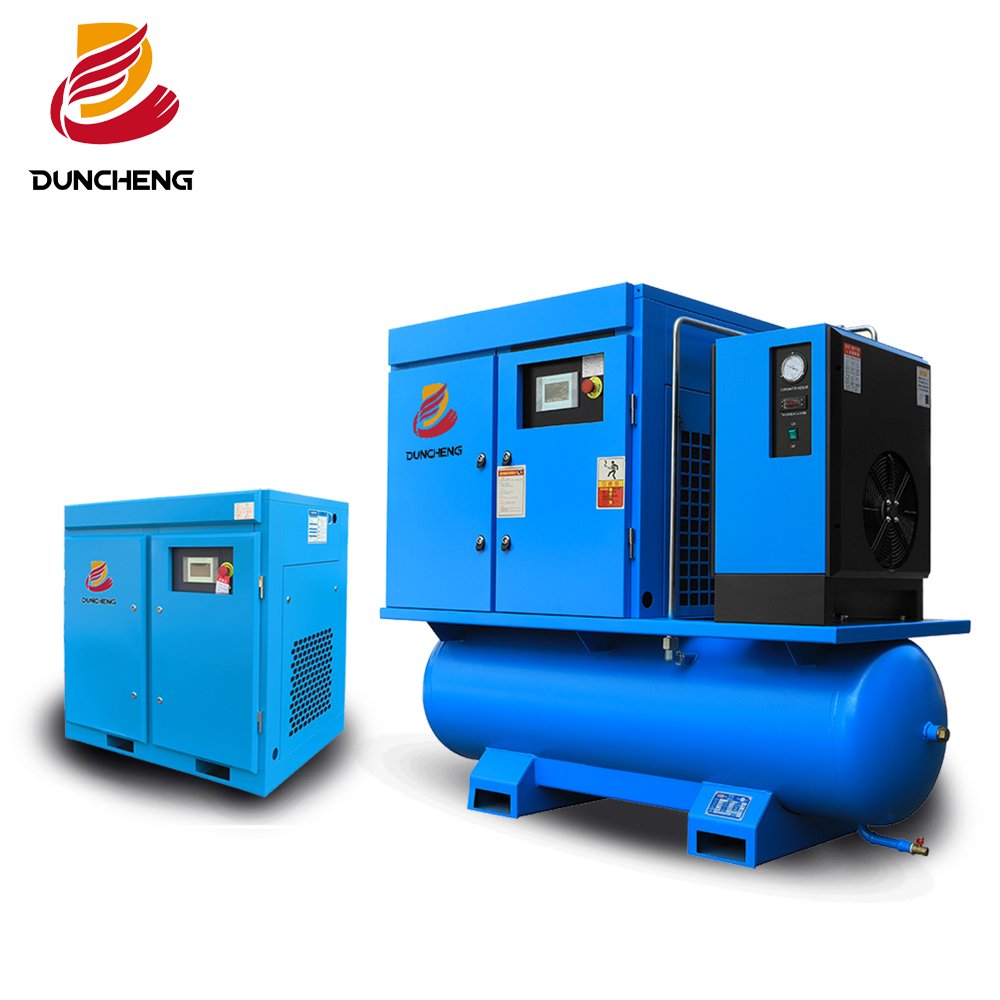 Rotary Screw air Compressor High Pressure Industrial Electric Small Rotary Screw Air Compressor 7.5Kw 10Hp Price on Sale