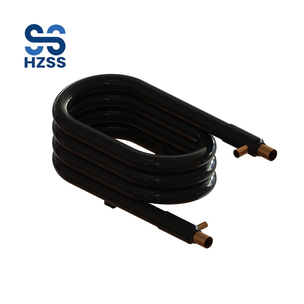HZSS 2024 Hot Sell Coaxial Heat Exchanger Heat Pump Condenser High Efficiency Spiral Heat Exchanger Tube