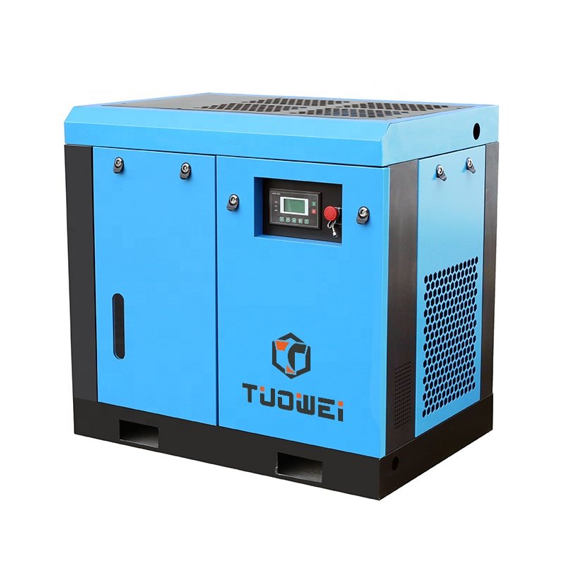 Cheap 7.5 Kw Rotary Screw Compressor 10 Hp Electric Air Cooling Industrial Screw Air Compressor