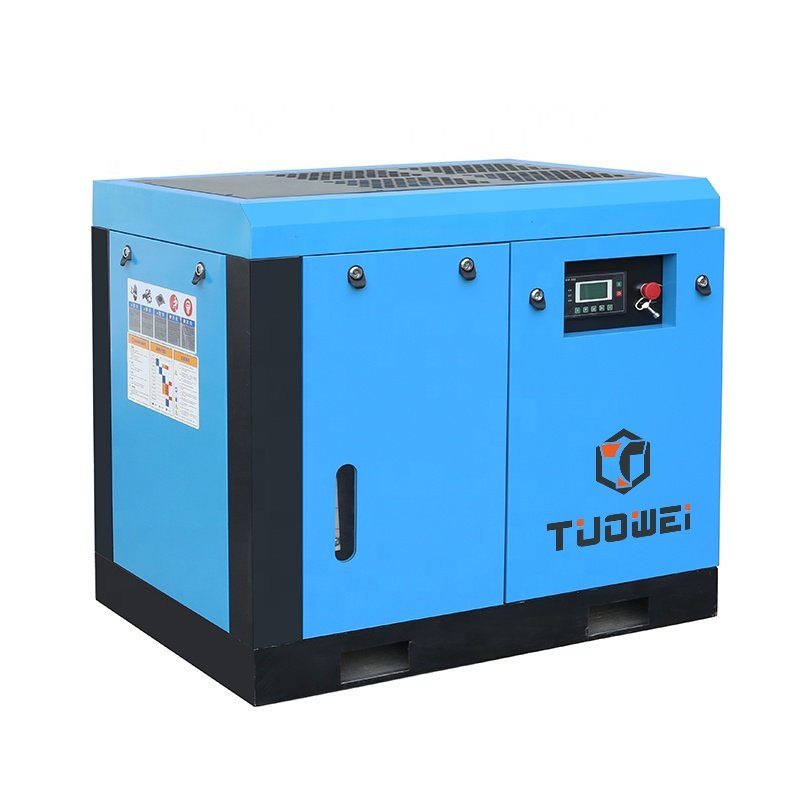 Cheap 7.5 Kw Rotary Screw Compressor 10 Hp Electric Air Cooling Industrial Screw Air Compressor