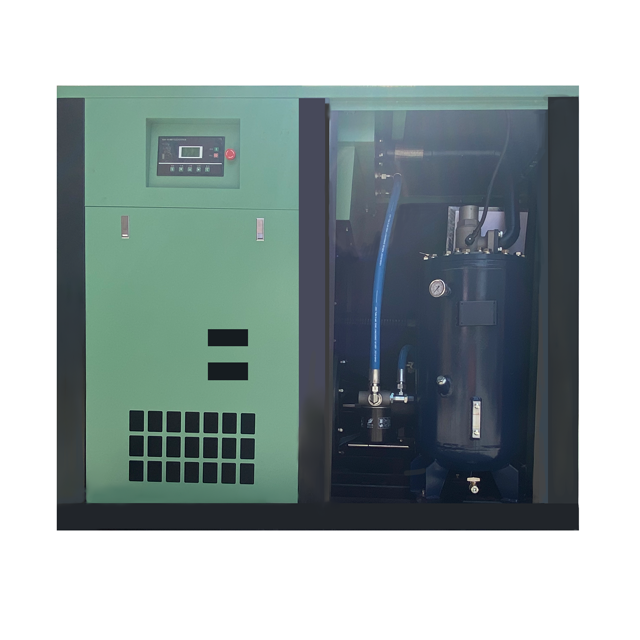 Industrial 11kw 220V 60Hz Screw Type Fixed Speed Coupling Driven Electric Air Compressor Fix Speed Screw Air Compressor