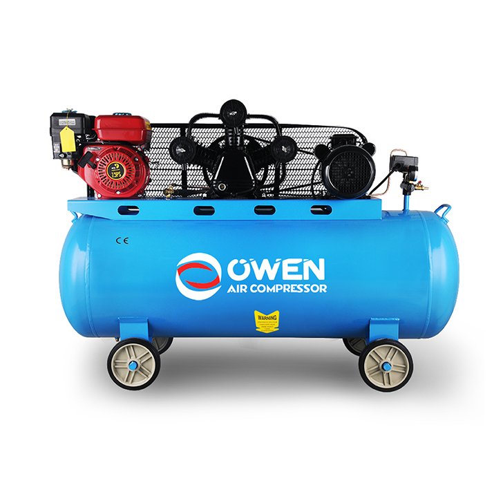 Attractive Price 3 Cylinder Mobileair Gasoline Air Compressor 300 Litre