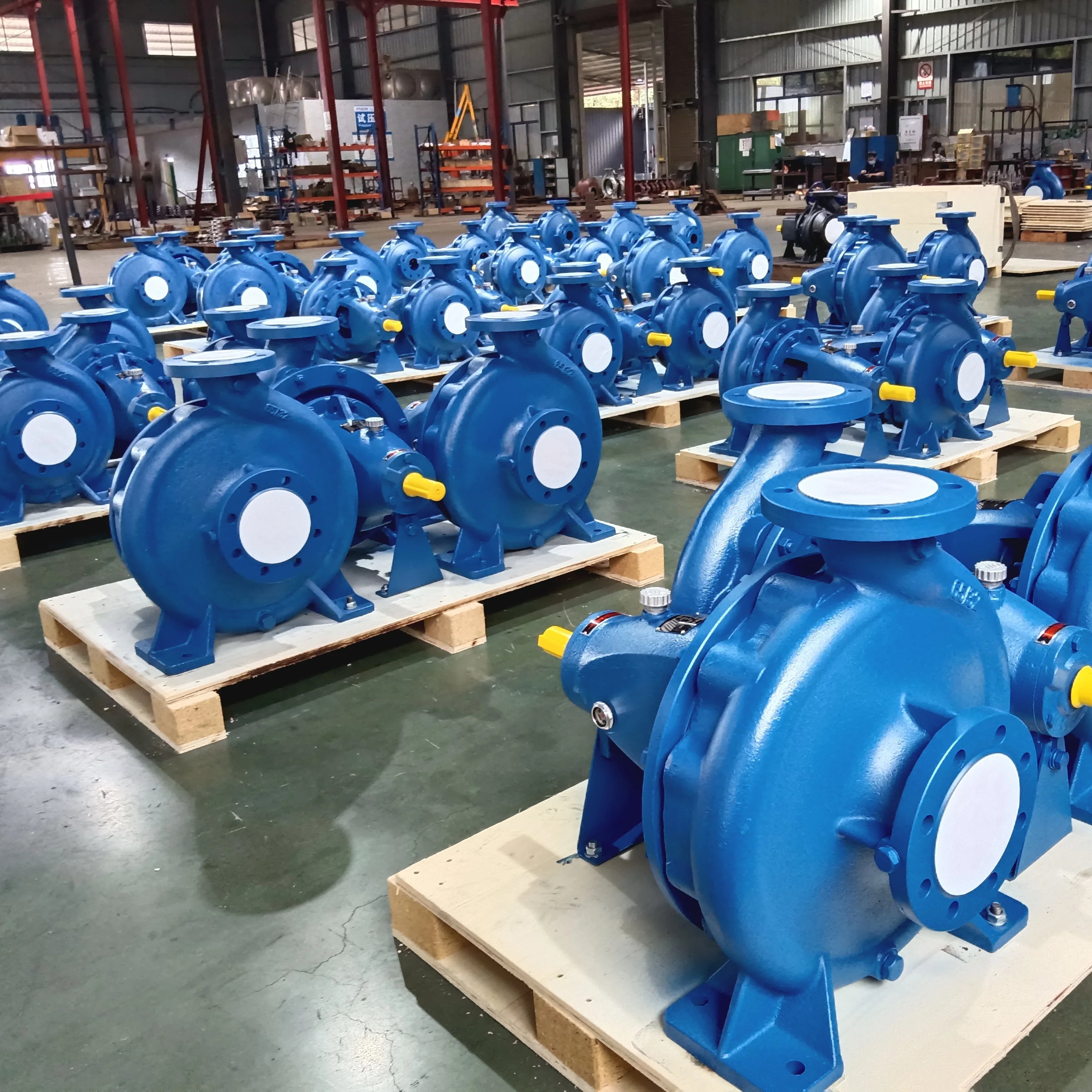 Heavy Duty 3500rpm Horizontal Centrifugal Diesel Pump 100/250 Complete Stainless Steel Impeller Open Iron Metal Construction