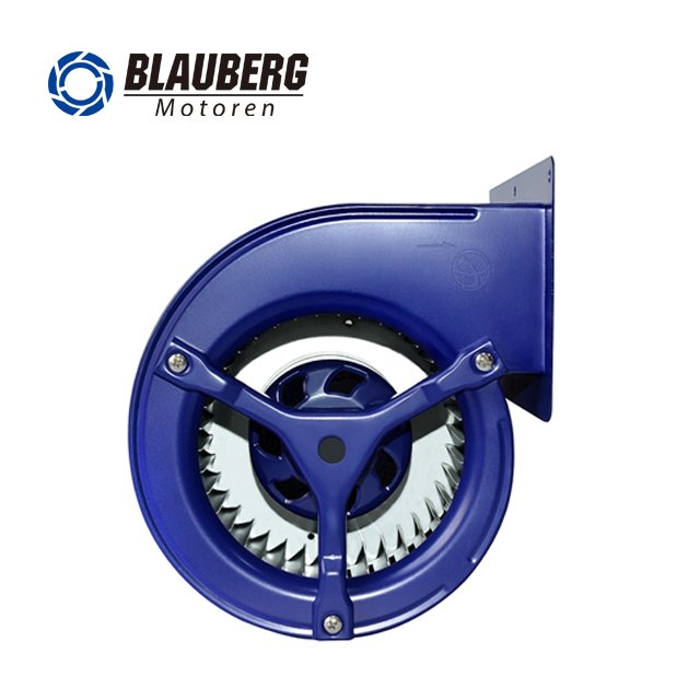 Blauberg 115V 170W Metal Scroll Doule Inlet Centrifugal Blower Fans 146mm Forward Fans