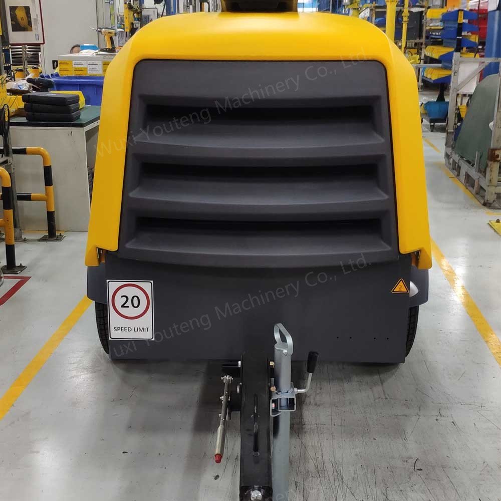 XAS58 XAS58KD ATLAS COPCO Portable Mobile Air Compressor Machine 7BAR at 120CFM 100PSI