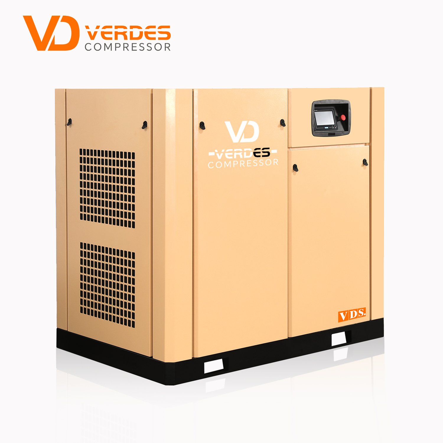 Industrial Rotary Compressor Screw Type Heavy Duty Horizontal Industrial air Compressor High Pressure 8 bar 10 bar 16 bar