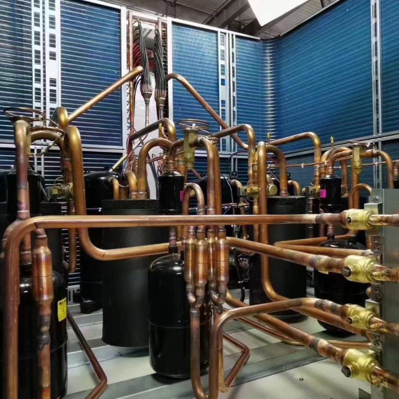 Copper Tube Copper Fin Evaporator Condenser air Conditioning Unit air Handling Unit