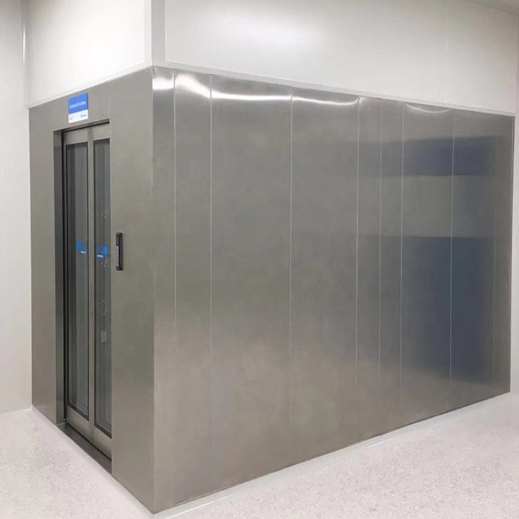 Best Quality Dust Free Cleanroom Turnkey Project Automatic Air Shower for Personnel Decontamination
