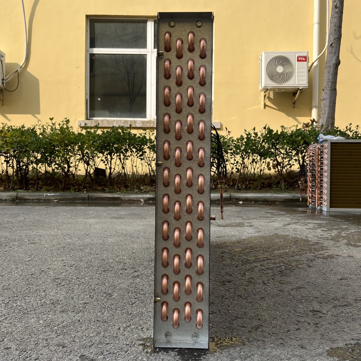 Copper Evaporator for Agricultural Irrigation Water Source Heat Pump Heat Exchanger