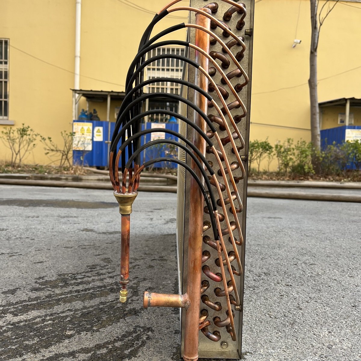 Copper Evaporator for Agricultural Irrigation Water Source Heat Pump Heat Exchanger
