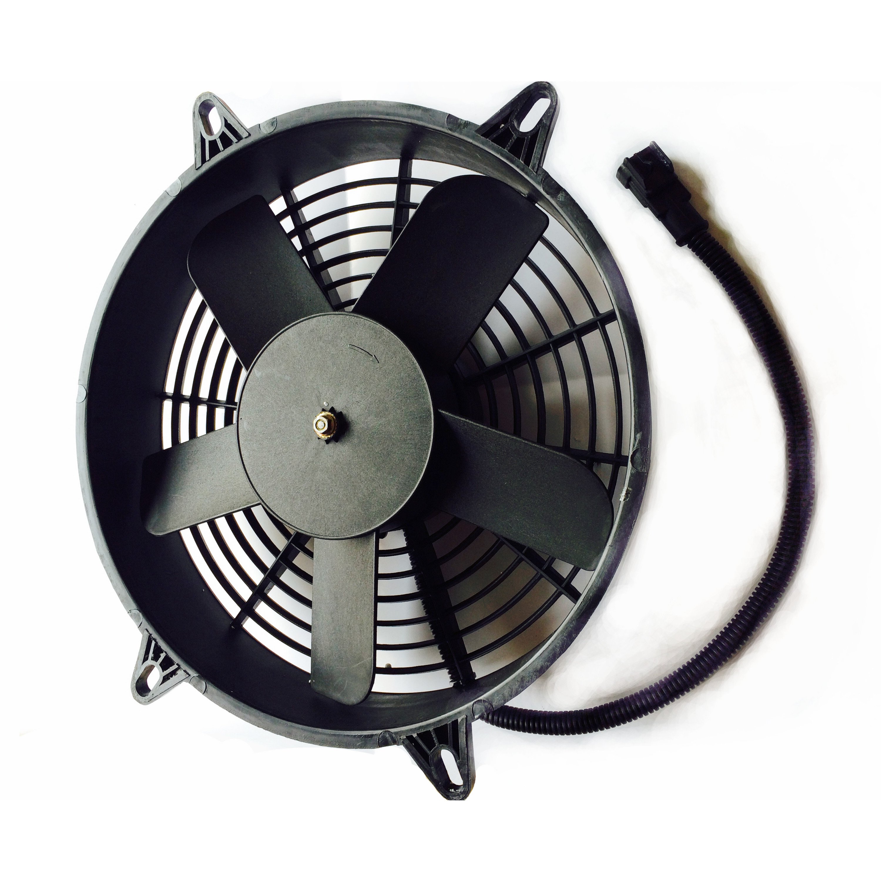 12 Inch Condenser Fan 12V and 24V Auto air Cooling Fan for Bus air Conditioning System