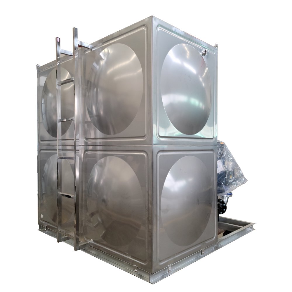 High Quality SS304 Customerzied 50m3 100m3 300m3 500m3 1000m3 Water Tank for Sale