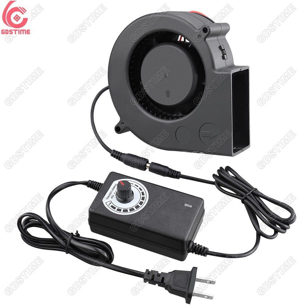Gdstime GDB9733 Dc 5V-48V 9cm 9733 97x95x33mm High Speed Brushless Cooling Turbo Centrifugal Blower Fan