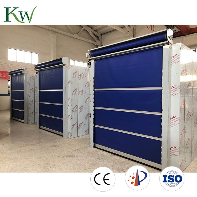 Low Price Fast Speed/Automatic Rapid Rolling PVC Shutter Door Cargo Air Shower