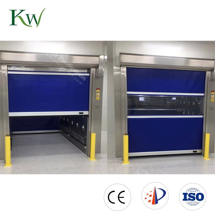 Low Price Fast Speed/Automatic Rapid Rolling PVC Shutter Door Cargo Air Shower