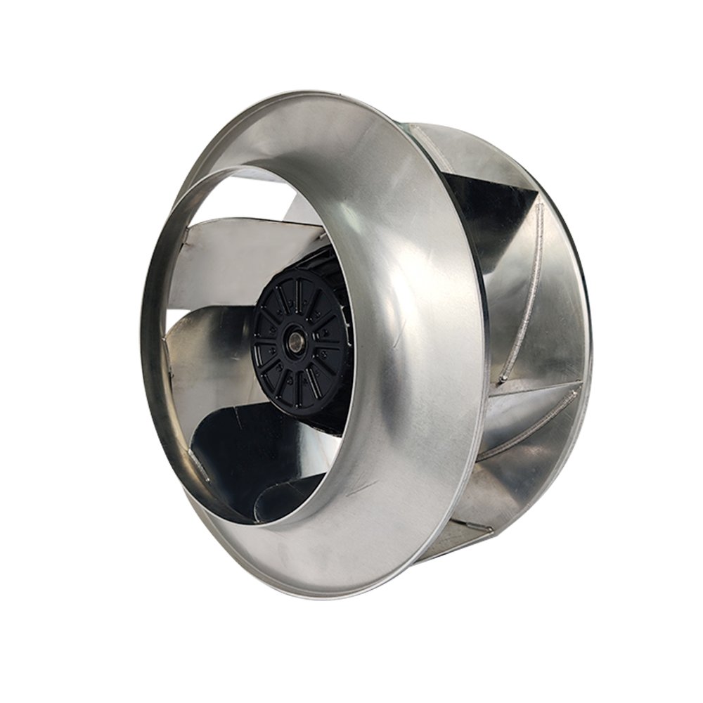Kironmotor 450mm Aluminum Backward Centrifugal Fan for air Compressor