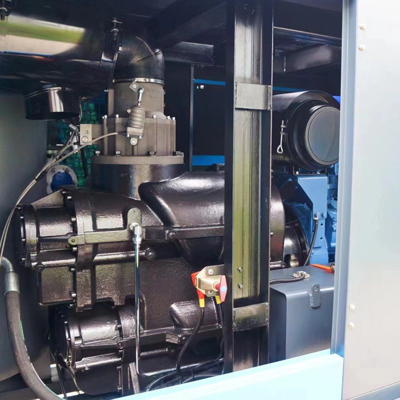 18 Bar 350CFM Diesel Mobile Air Compressor for Water Well Hole Drill