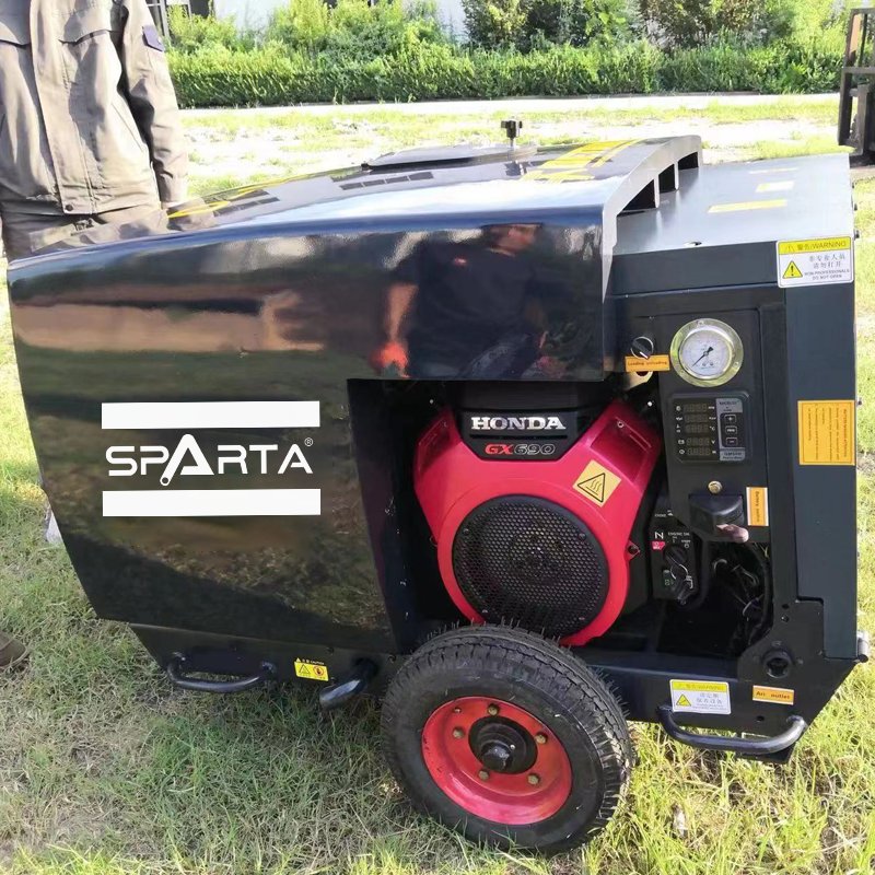 18 Bar 350CFM Diesel Mobile Air Compressor for Water Well Hole Drill