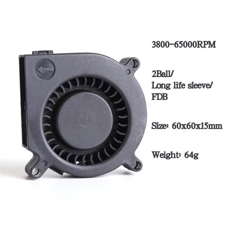 Temperature Resistant Blower 6015 60x60 Exhaust Ventilating Fan 12v Dc Brushless Axial Fanindustrial Dc Blower Fans