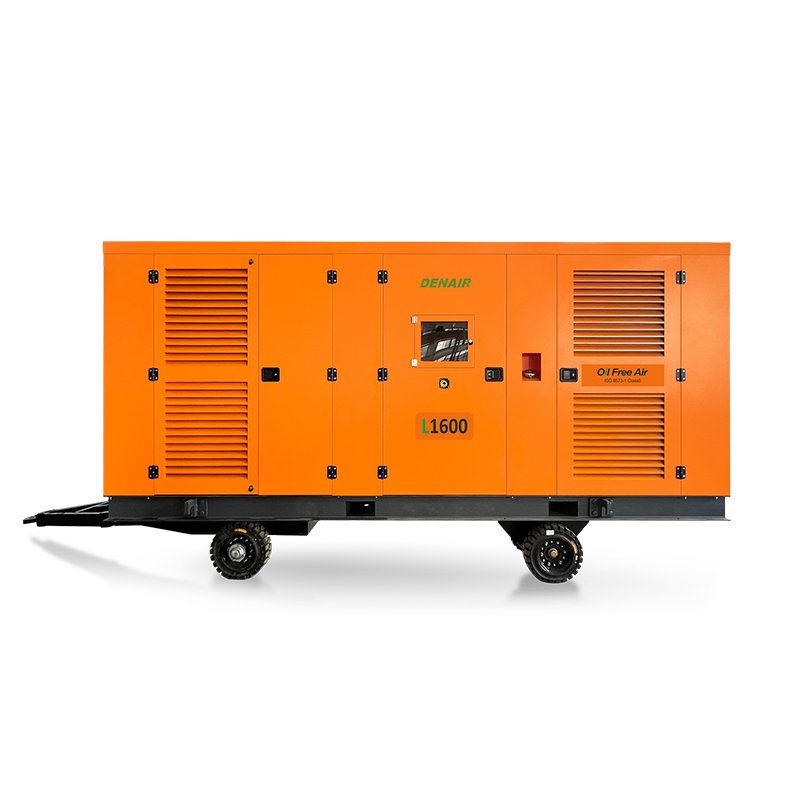 Diesel Driven Oil Free Screw Air Compressor Hot Sale