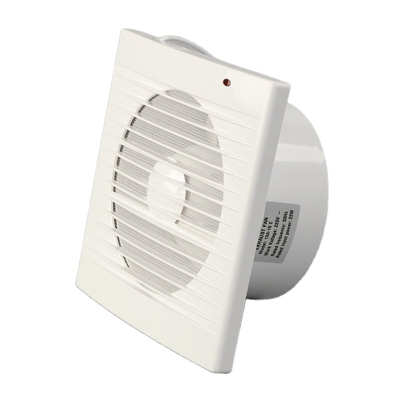 4 5 6 Inch Kitchen Bathroom Toilet Wall Mount Air Extractor Ventilation Fan Silent Exhaust Fan