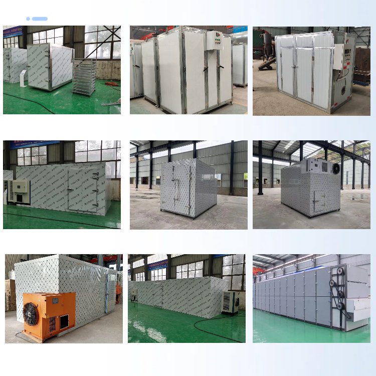 Industrial Charcoal Briquettes Drying Machine New Condition Titanium Hot Chamber Room Food Dehydrator for Vegetables