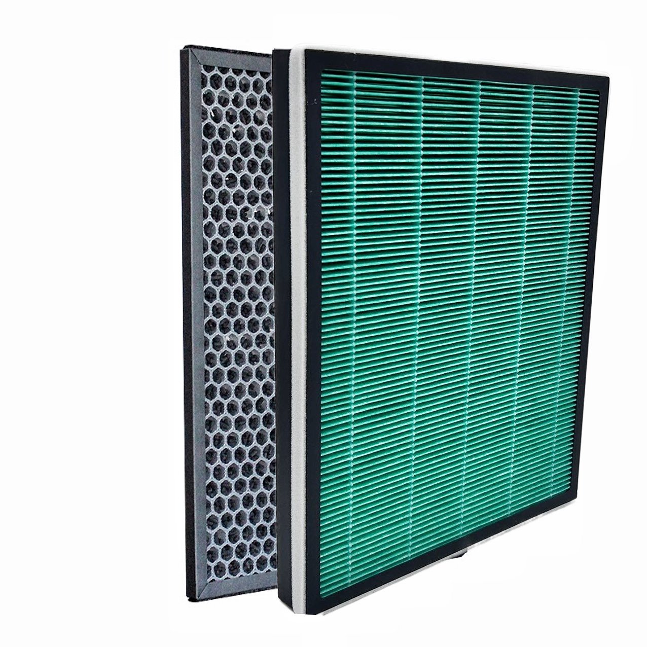 New Products Parts Air Purifier Replacement Filter for RabbitAir BioGS 2.0 SPA 550A SPA 625A (1 HEPA+1 Carbon Filter)
