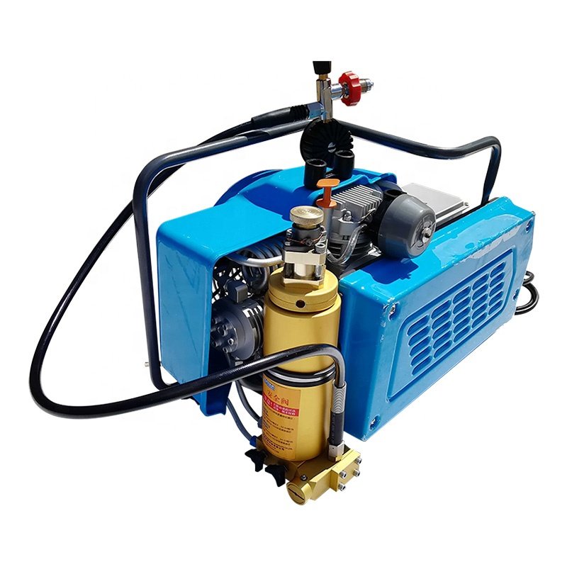 Auto Drain High Pressure Air Compressor 200bar 300bar Scuba Diving Air Compressor for Breathing Air