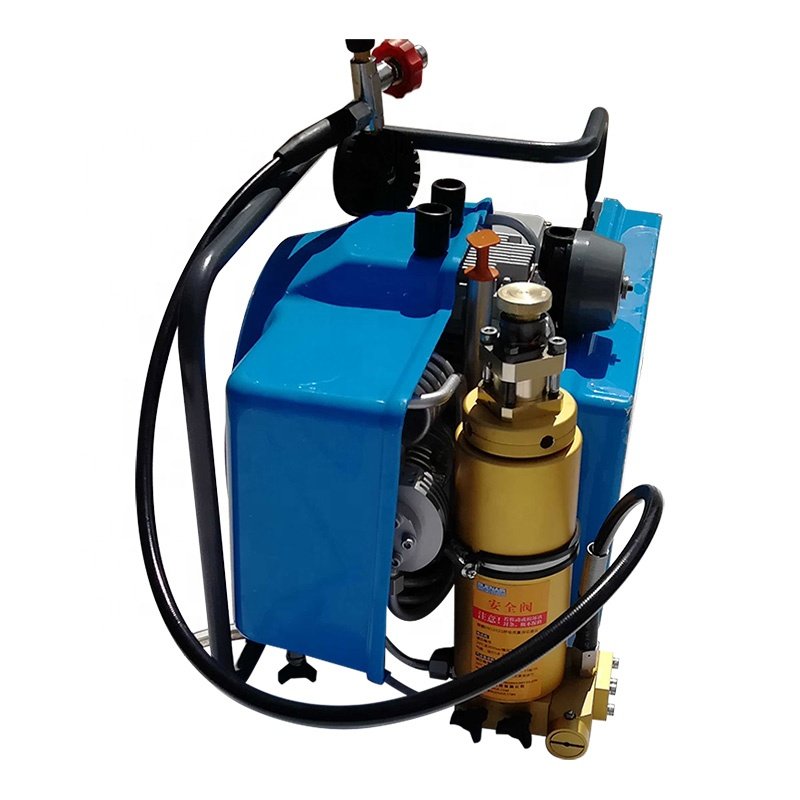 Auto Drain High Pressure Air Compressor 200bar 300bar Scuba Diving Air Compressor for Breathing Air