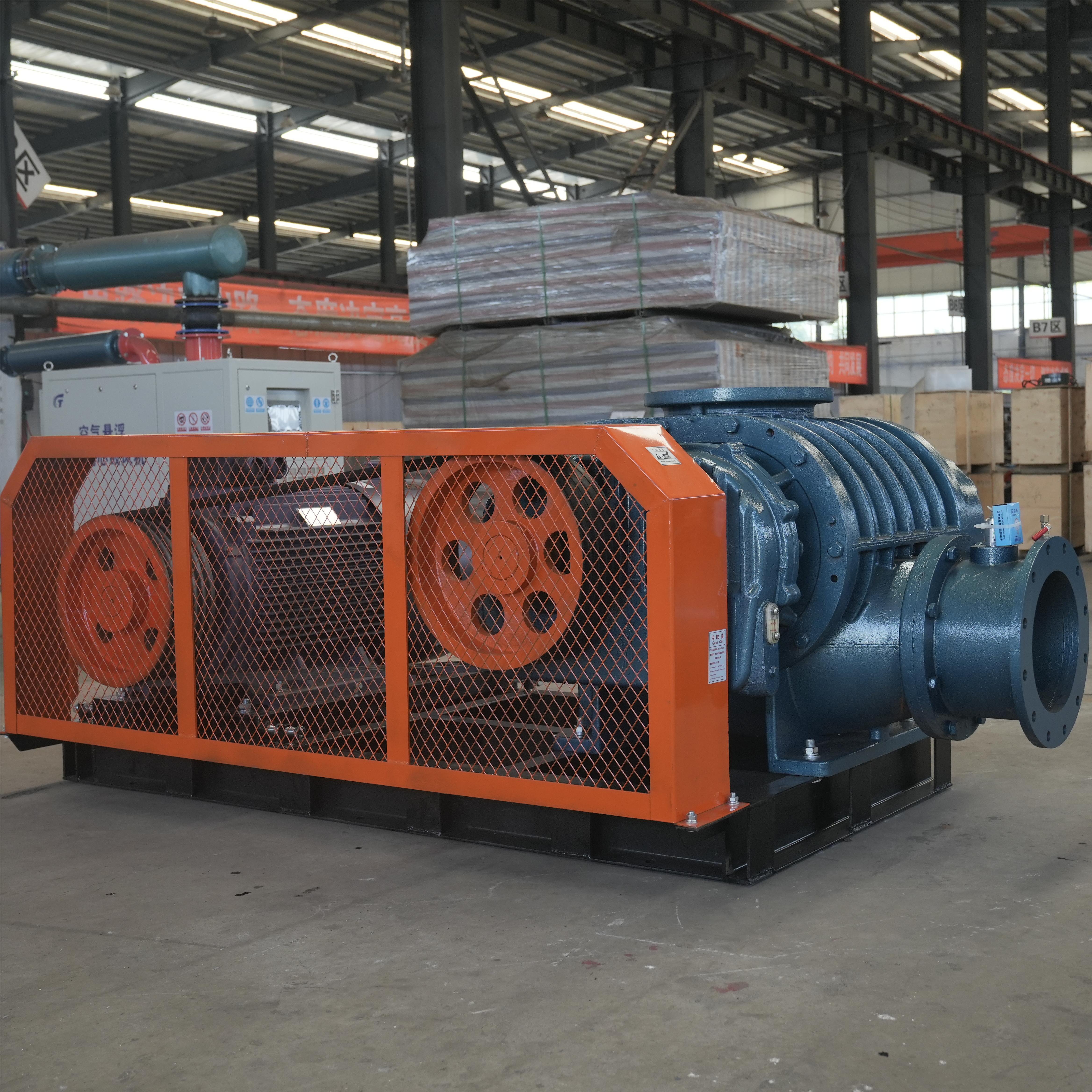 Industrial 3 Lobes Pump Root Blower Electric Vacuum Blower Fan for Pump Root Aerator