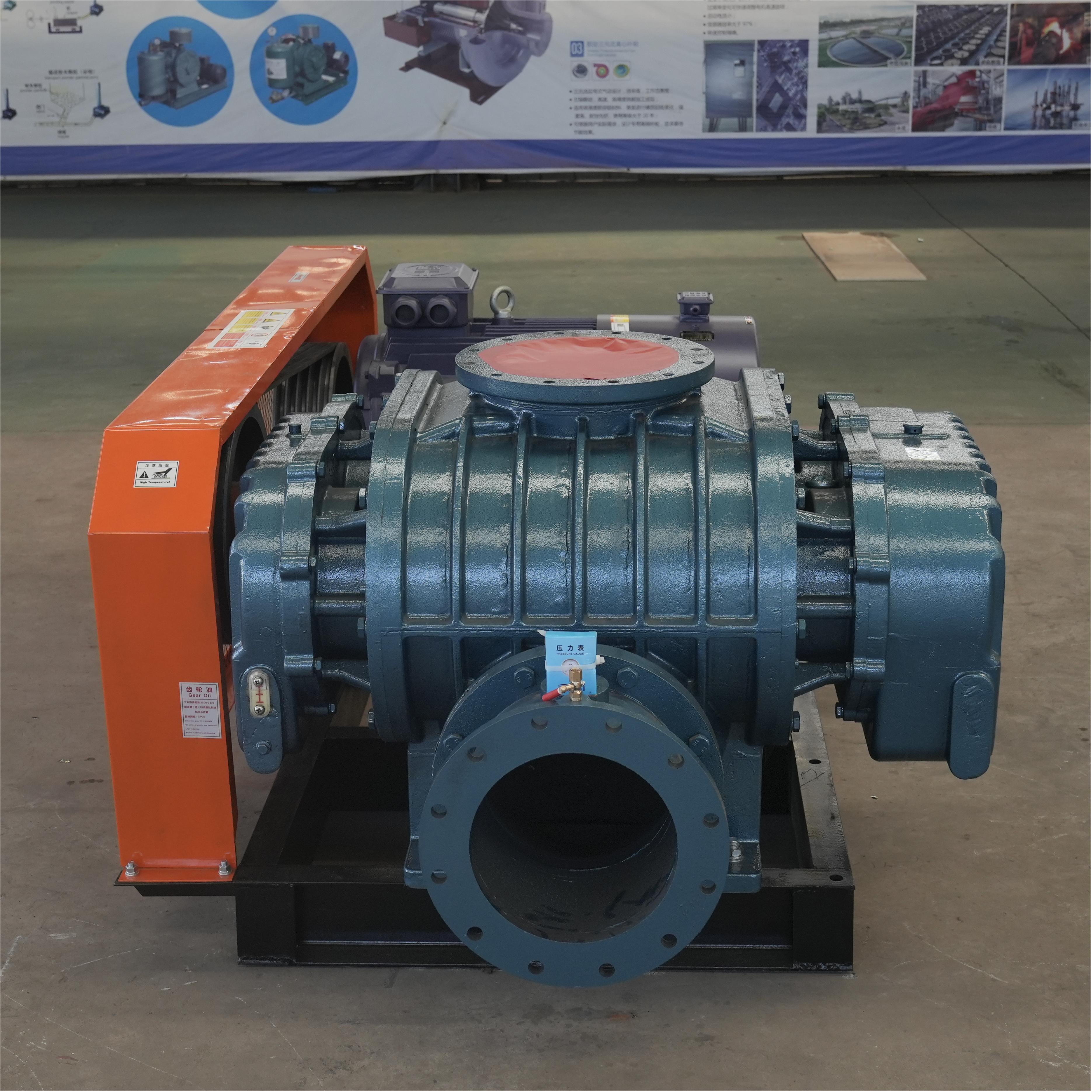 Industrial 3 Lobes Pump Root Blower Electric Vacuum Blower Fan for Pump Root Aerator