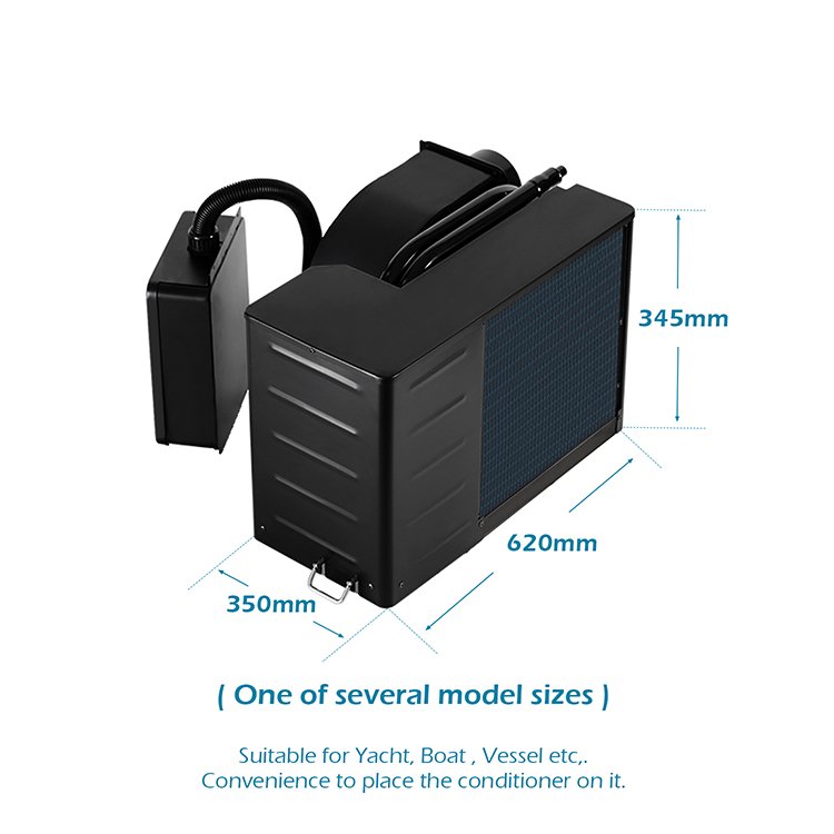 E 220V 48V Condensing Unit Hvac Systems air Conditioners Split air Conditioners 24000btu Marine air Conditioning for Boat