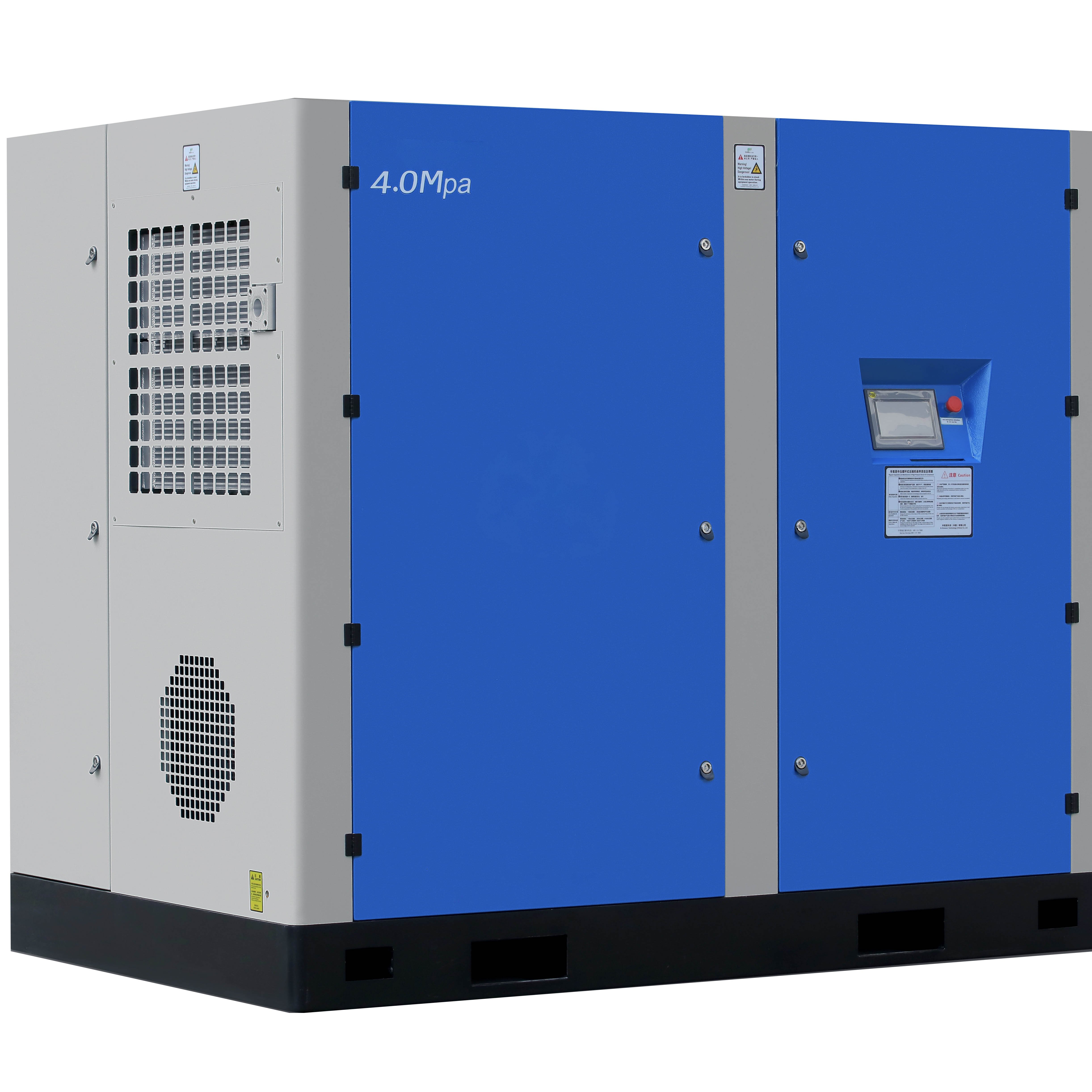 Best Quality Two Stage Compression Oil Less 37kw High Pressure 40bar Screw Air Compressor for PET Bottle Blower