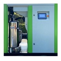 22KW Oil Free Screw air Compressor High Pressure Screw air Compressor 7-16bar