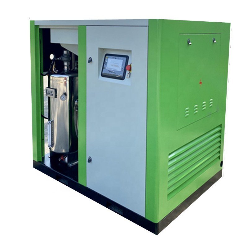 22KW Oil Free Screw air Compressor High Pressure Screw air Compressor 7-16bar