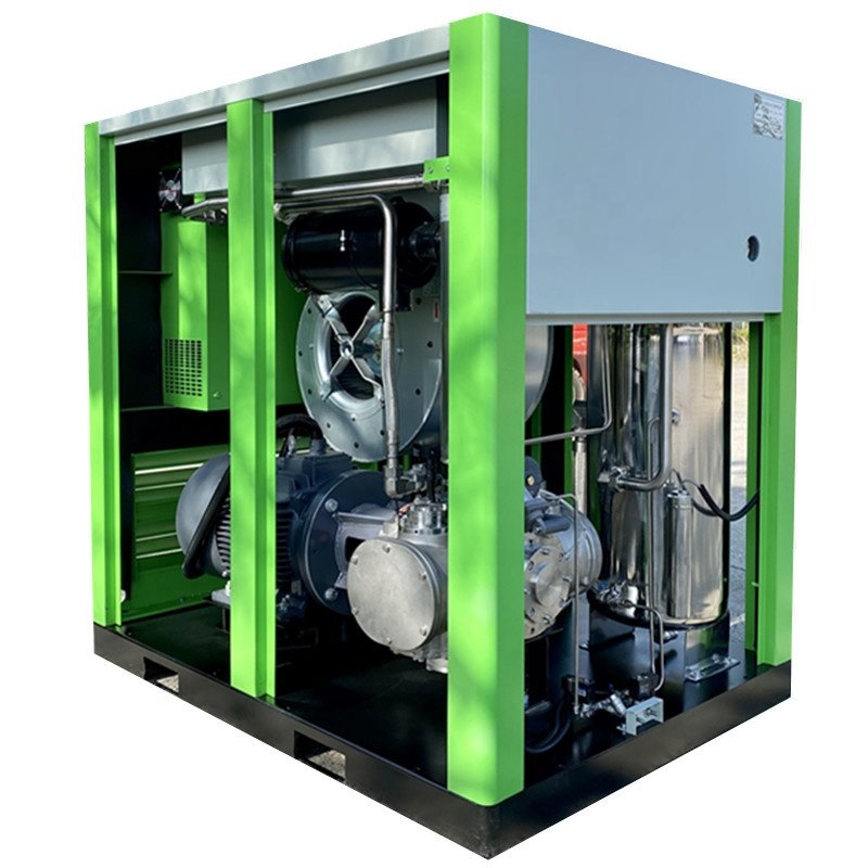 22KW Oil Free Screw air Compressor High Pressure Screw air Compressor 7-16bar