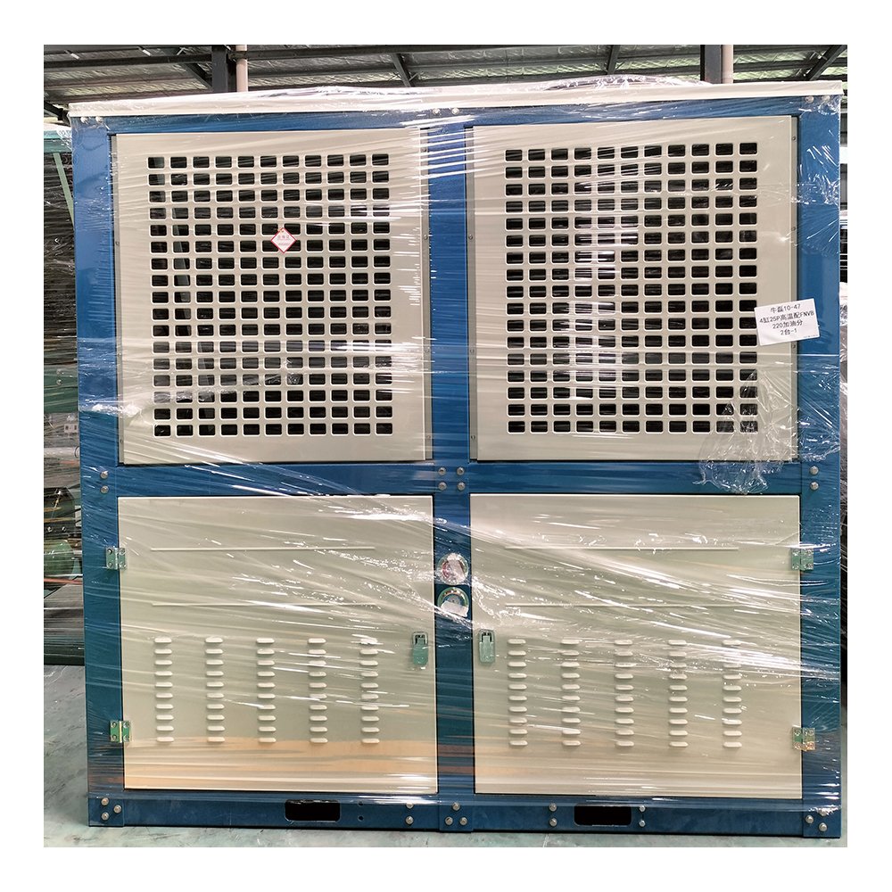 Condensing Units Commercial Condenser Unit Air Cooled Condensing Unit Prices Refrigeration Equipment Freezer Air Compressor 10Hp