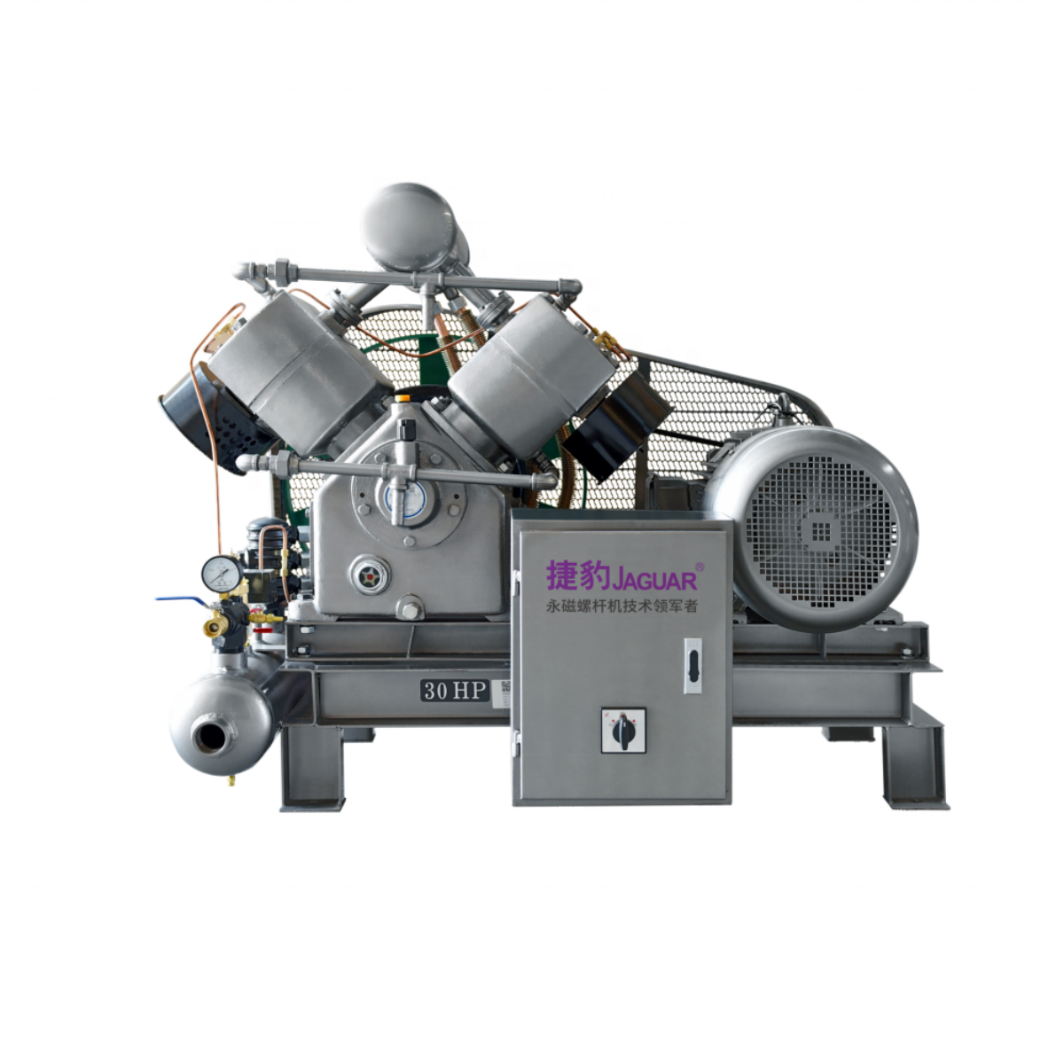 Small Mobile Piston air Compressor 3KW 4HP 380V Air Cooled air Compressor