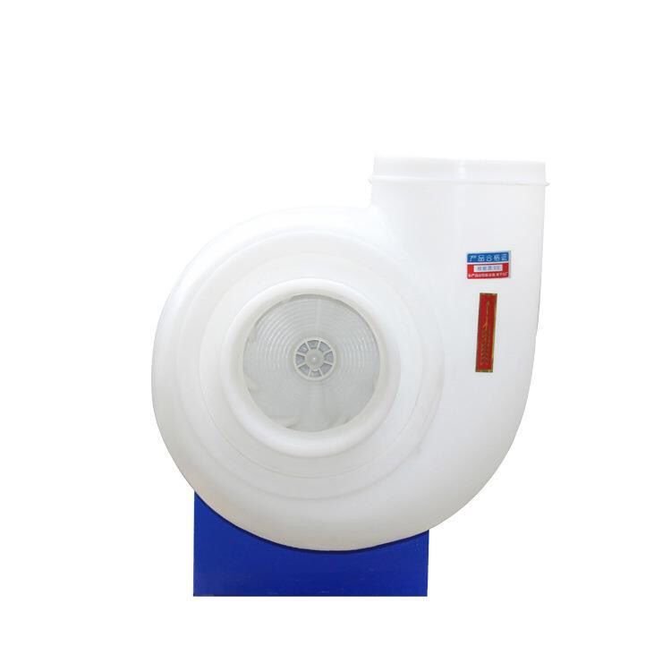 AC Anti-Corrosion Acid Air Exhaust Blower Fan for Industrial Ventilation 220V/380V PP Plastic Blades for Fume Hood Use